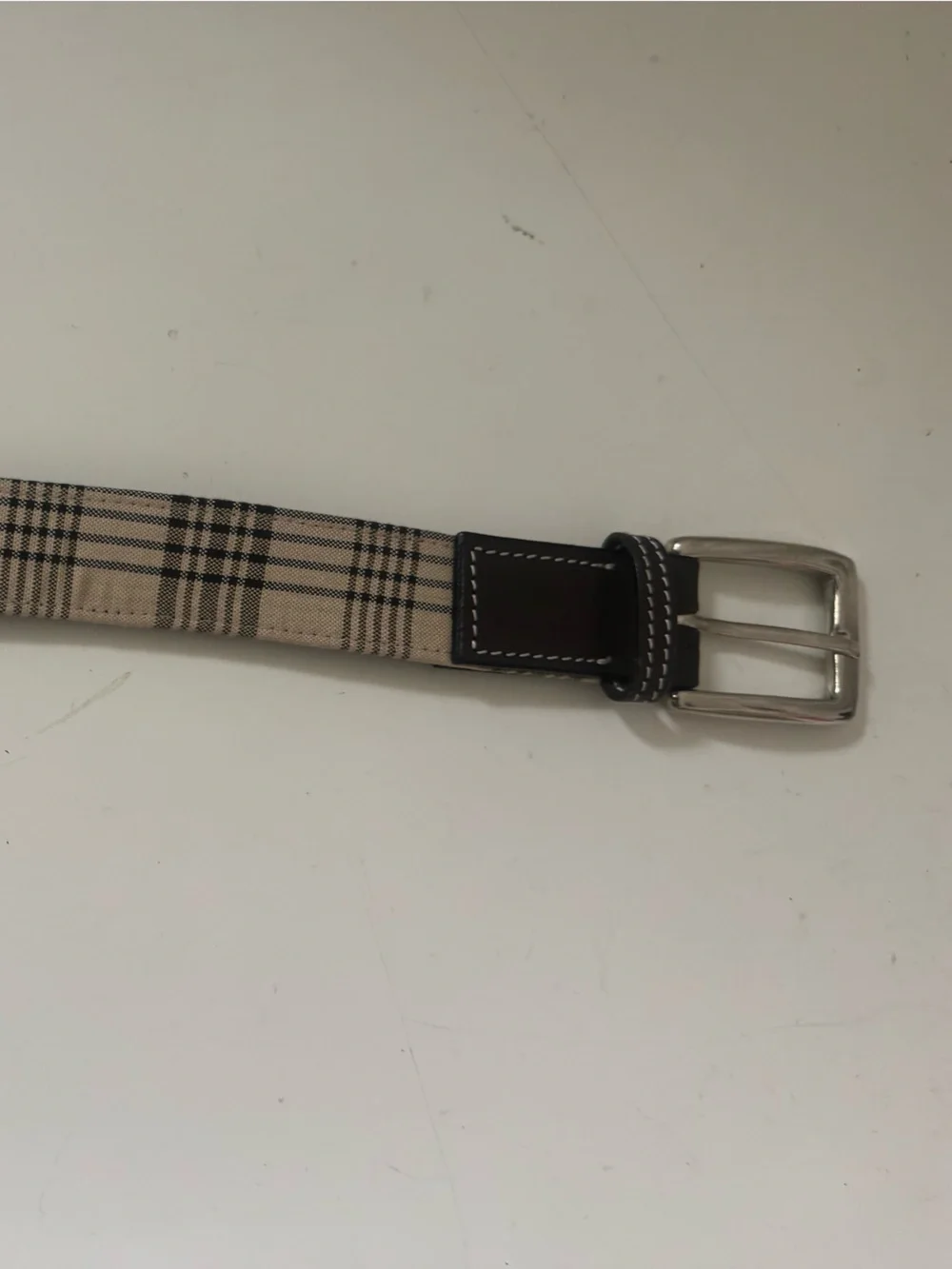 Equine Couture Original  5/A Baker Ladies Classic Plaid Belt Size Large 44”